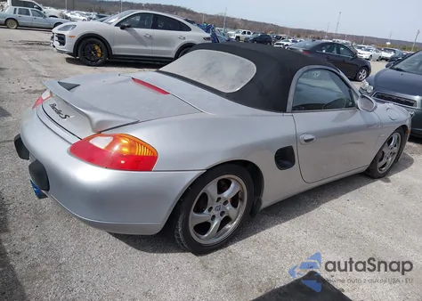 2000 Porsche Boxster S из США, поврежденный, VIN WP0CB2989YU660117